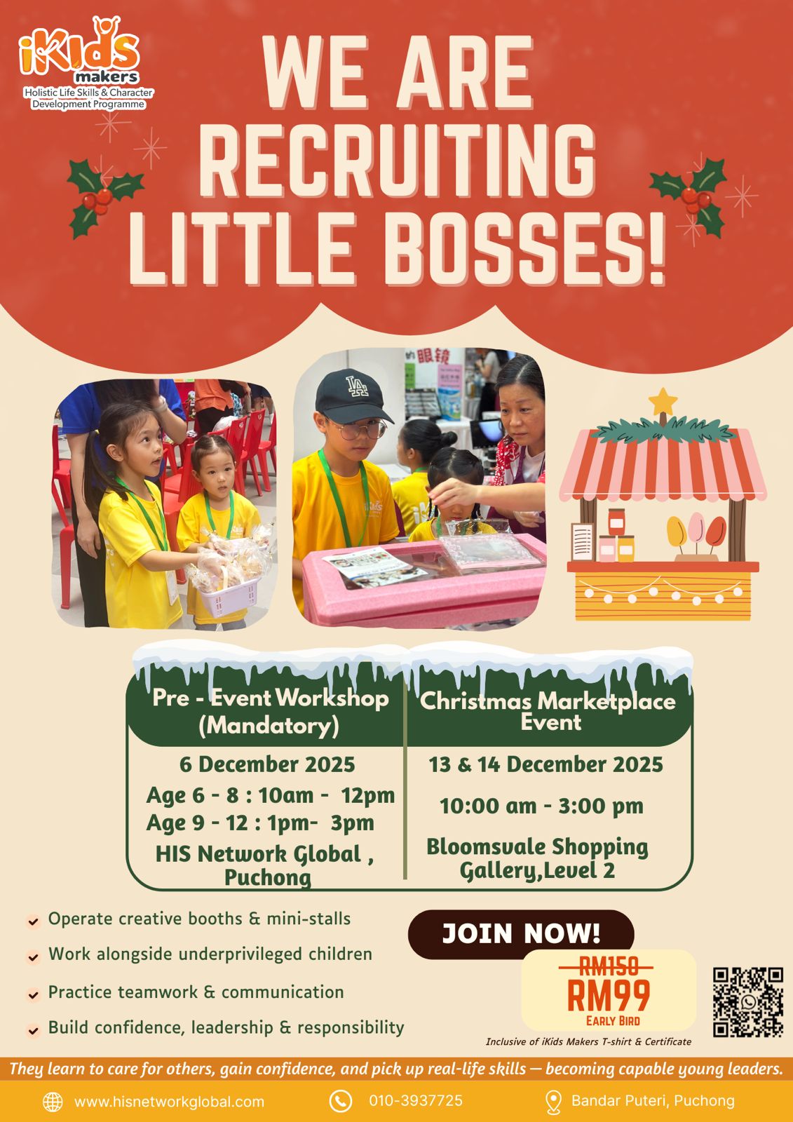 Little Boss - I Shared My Joy Christmas Market
