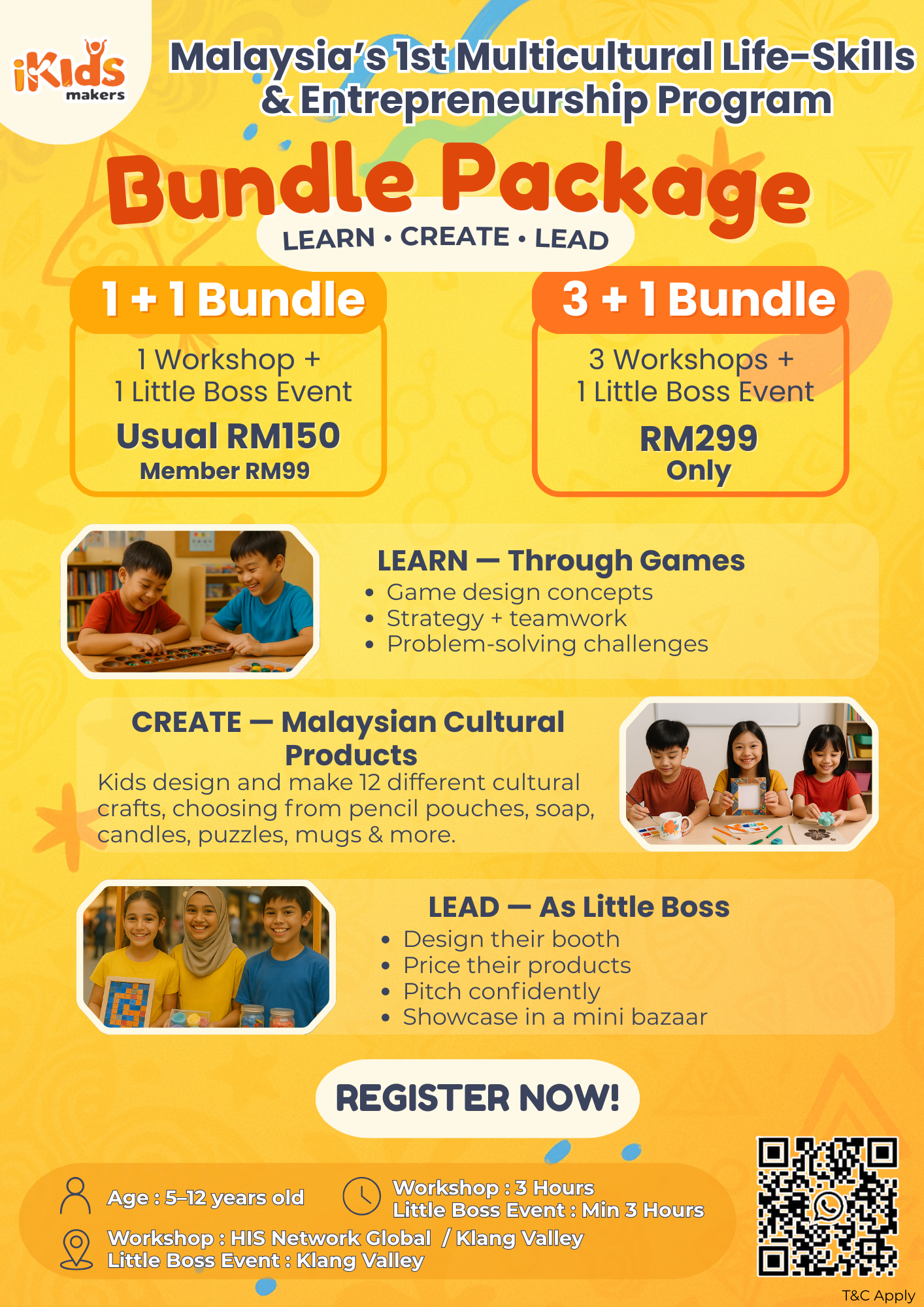 Malaysia’s 1st Multicultural Life-Skills & Entrepreneurship Program