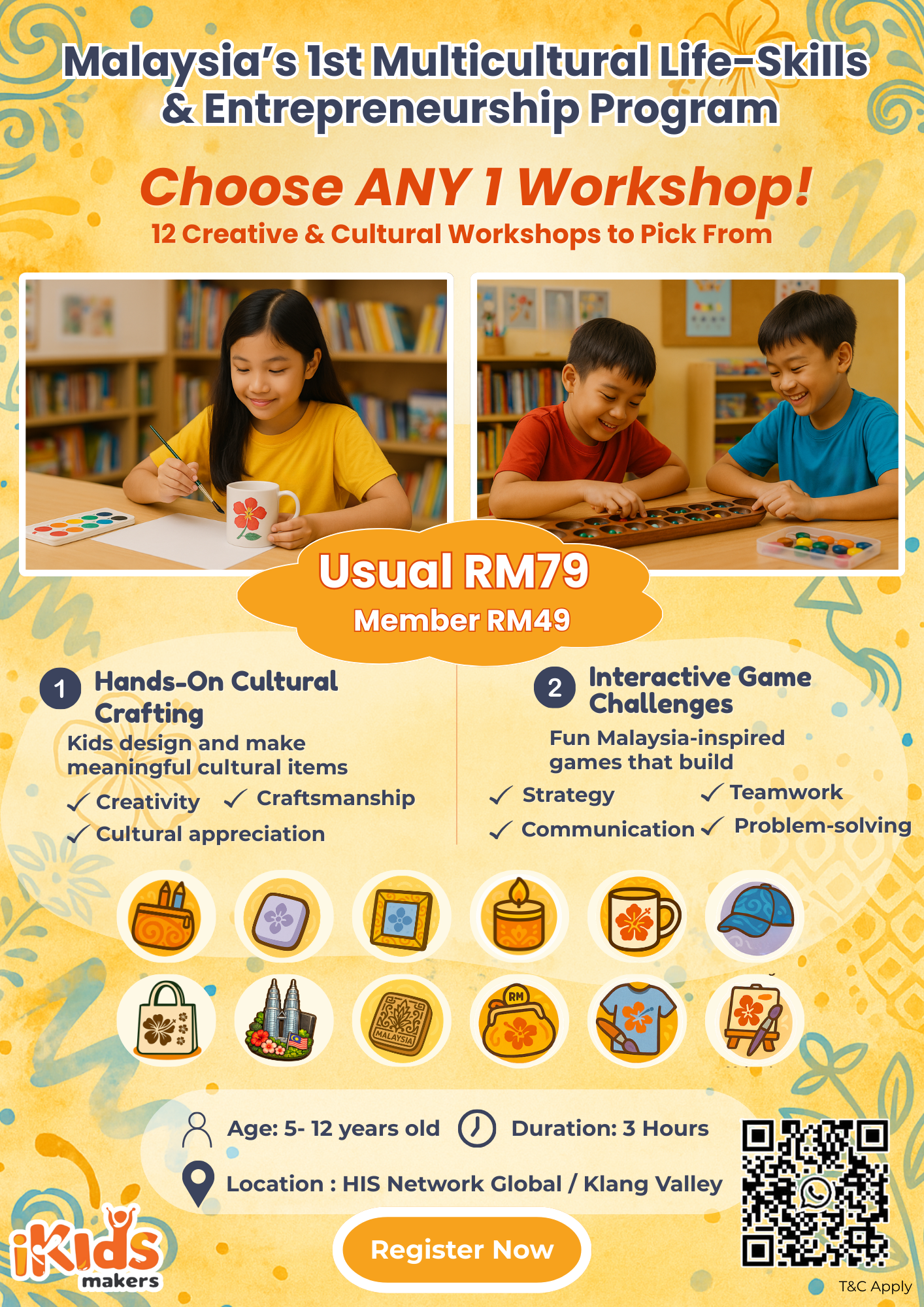Malaysia’s 1st Multicultural Life-Skills & Entrepreneurship Program