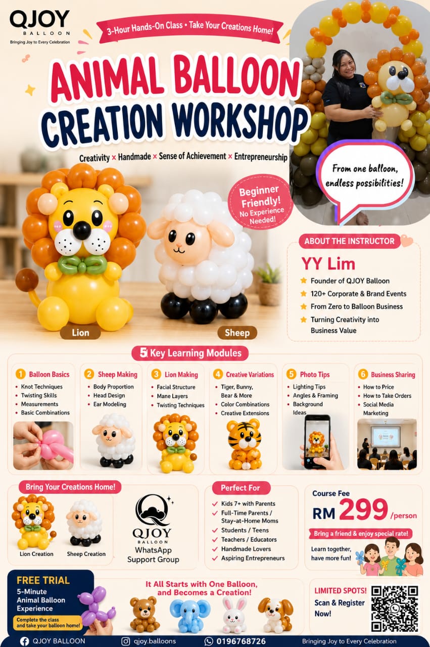 Animal Balloon Creation Workshop