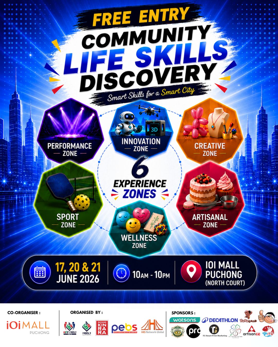 Community Life Skills Discovery: Smart Skills for a Smart City