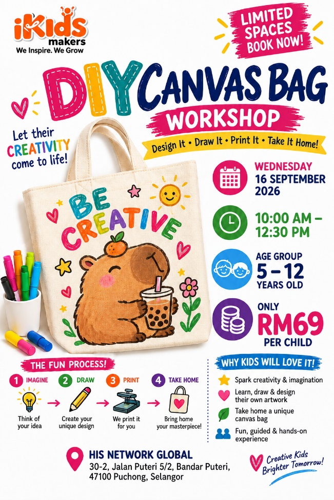 DIY Canvas Bag Workshop