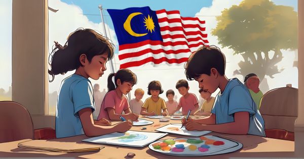 FREE Drawing Competition for Kids & Teens - Jiwa Merdeka 2025