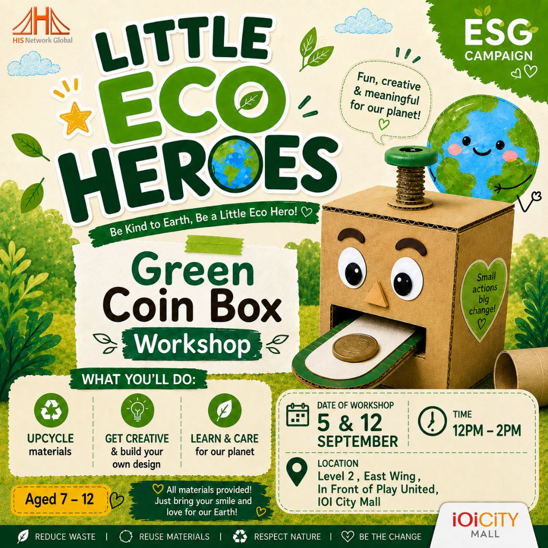 Little Eco Heroes – Green Coin Box Workshop