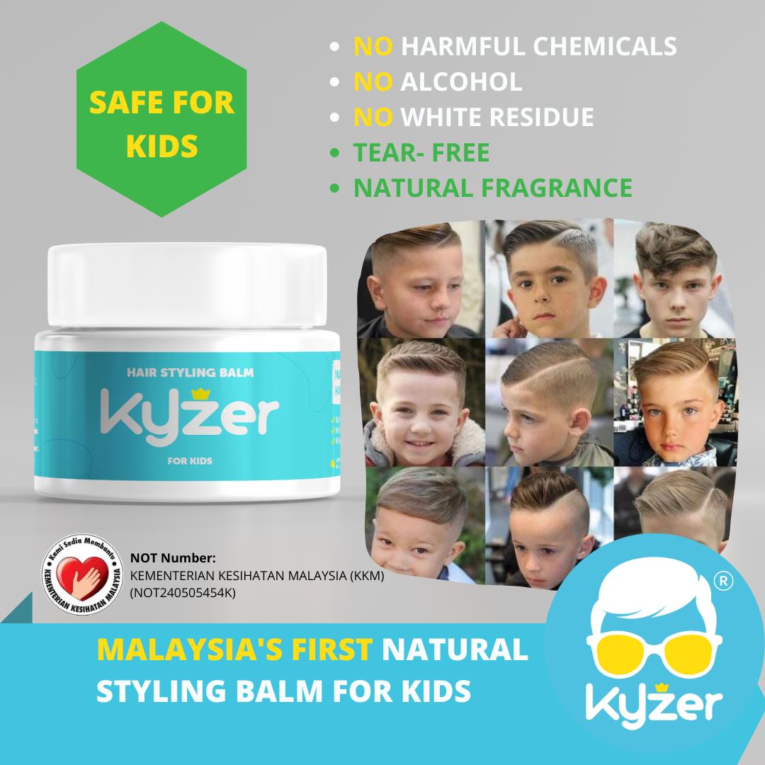 Kyzer Kids Natural Hair Styling Balm Pomade for Kids-50g