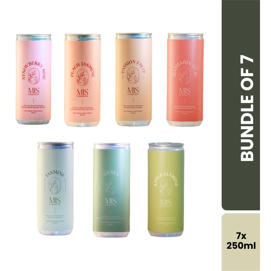7 Cans Kombucha Bundle
